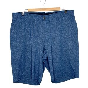 Under Armour Golf Shorts Blue Mens 38 Heatgear Tech Performance Active Athletic